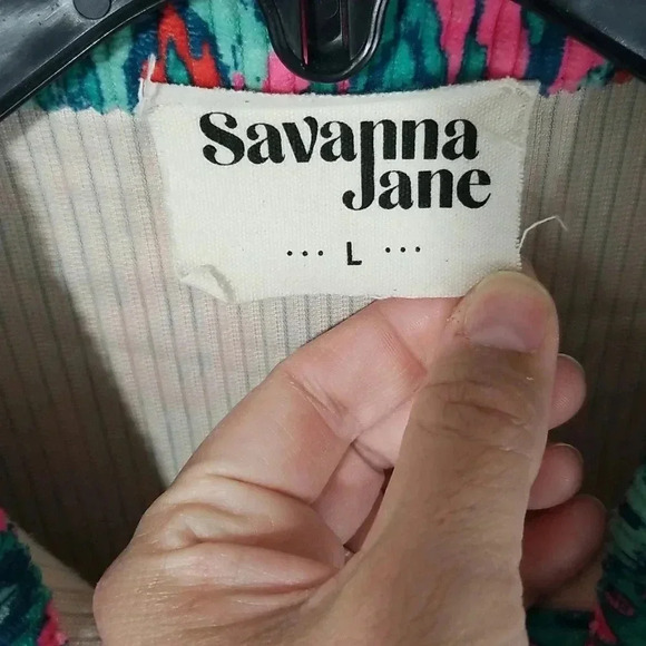 {Anthropologie} Savanna Jane Womens Button Up Courdoroy Shirt or Shacket - Picture 15 of 16